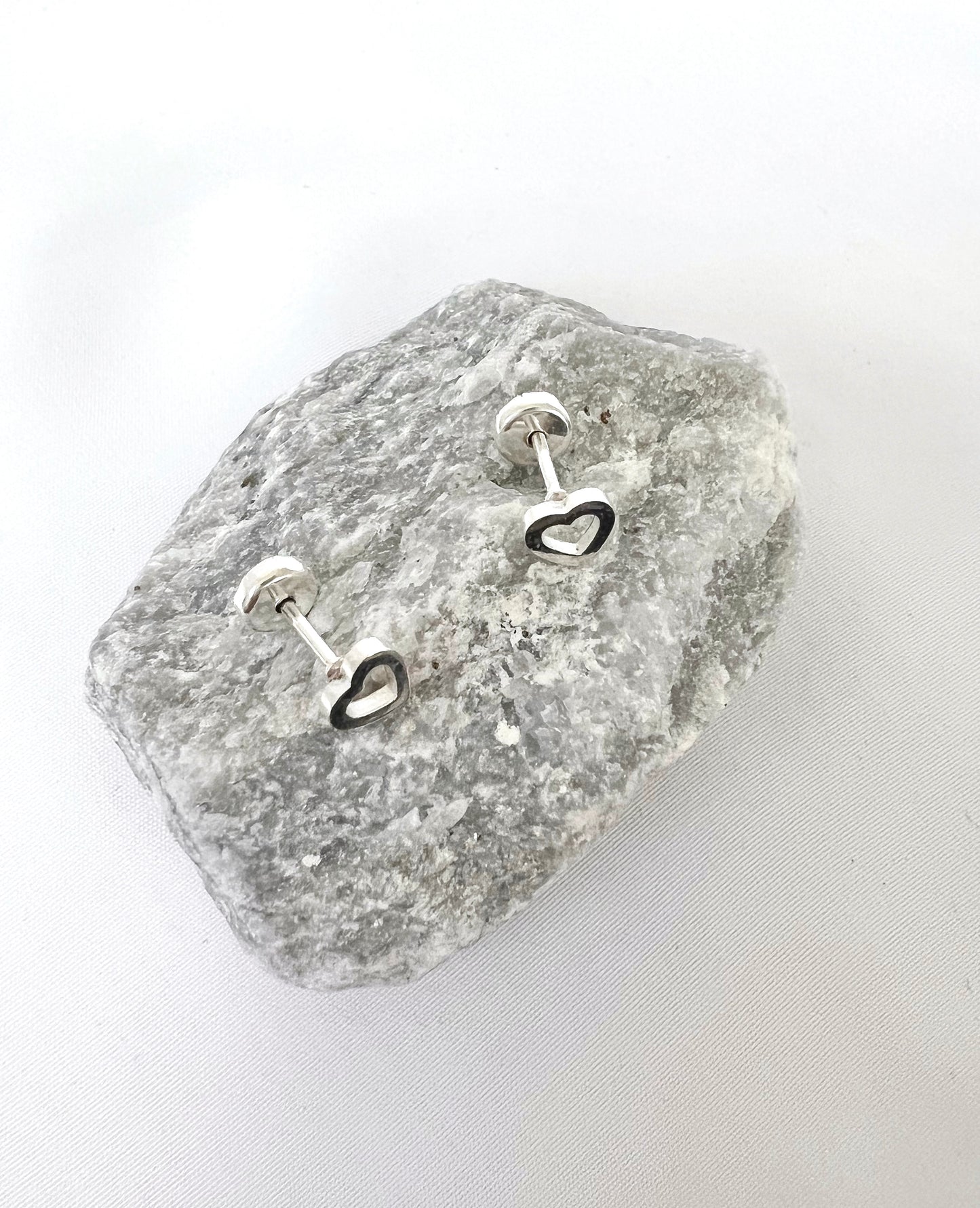 Silver Isis Heart